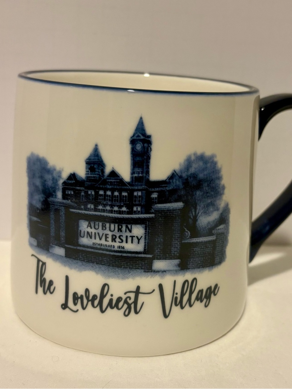 Auburn University Tigers Mug The Loveliest Village Katie Cooper Valiant NEW